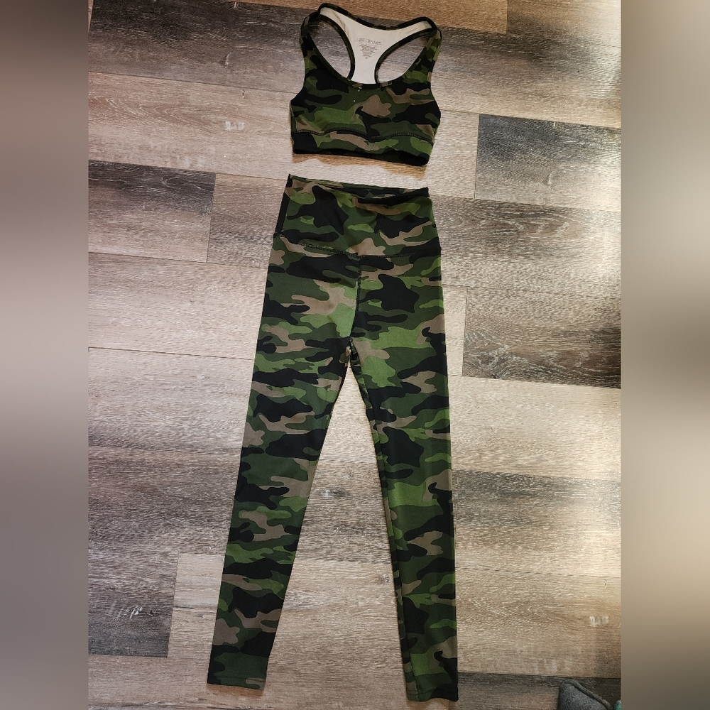 Womens sports legging set